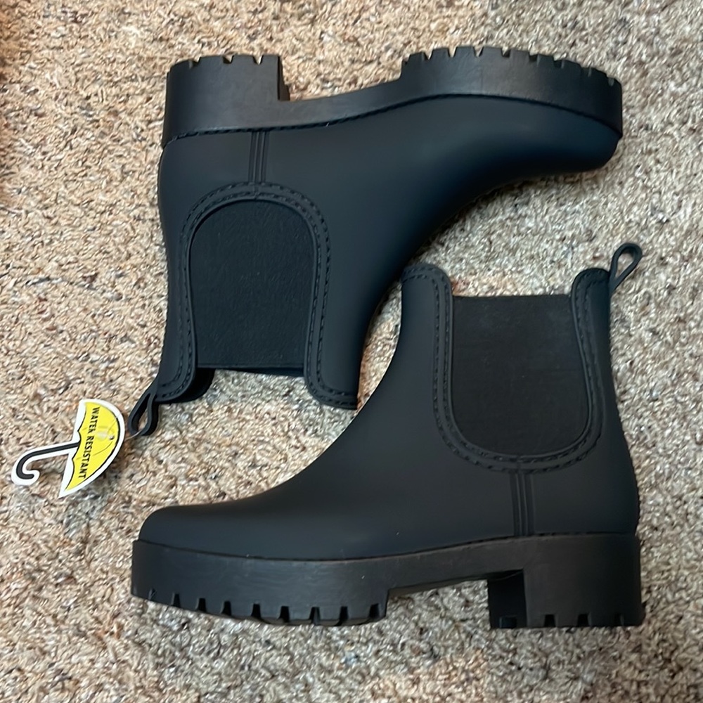Jeffrey Campbell rain boots-size 7